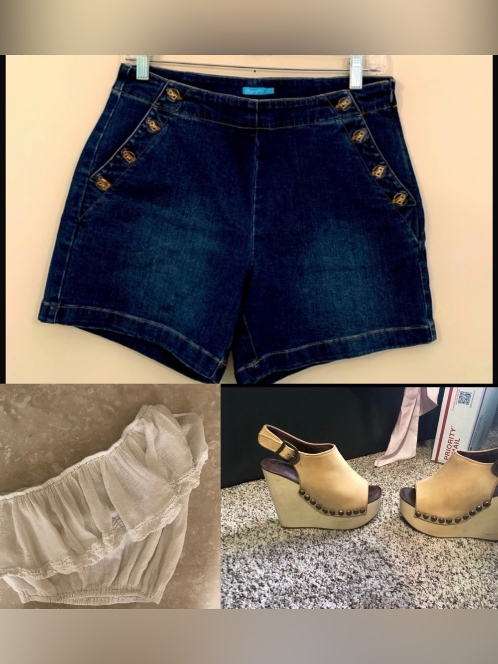 J. McLaughlin sailor shorts